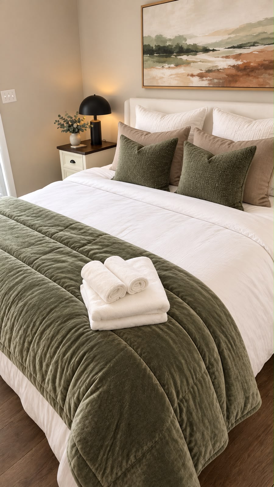 Master Bedroom with Hotel Crisp Finish